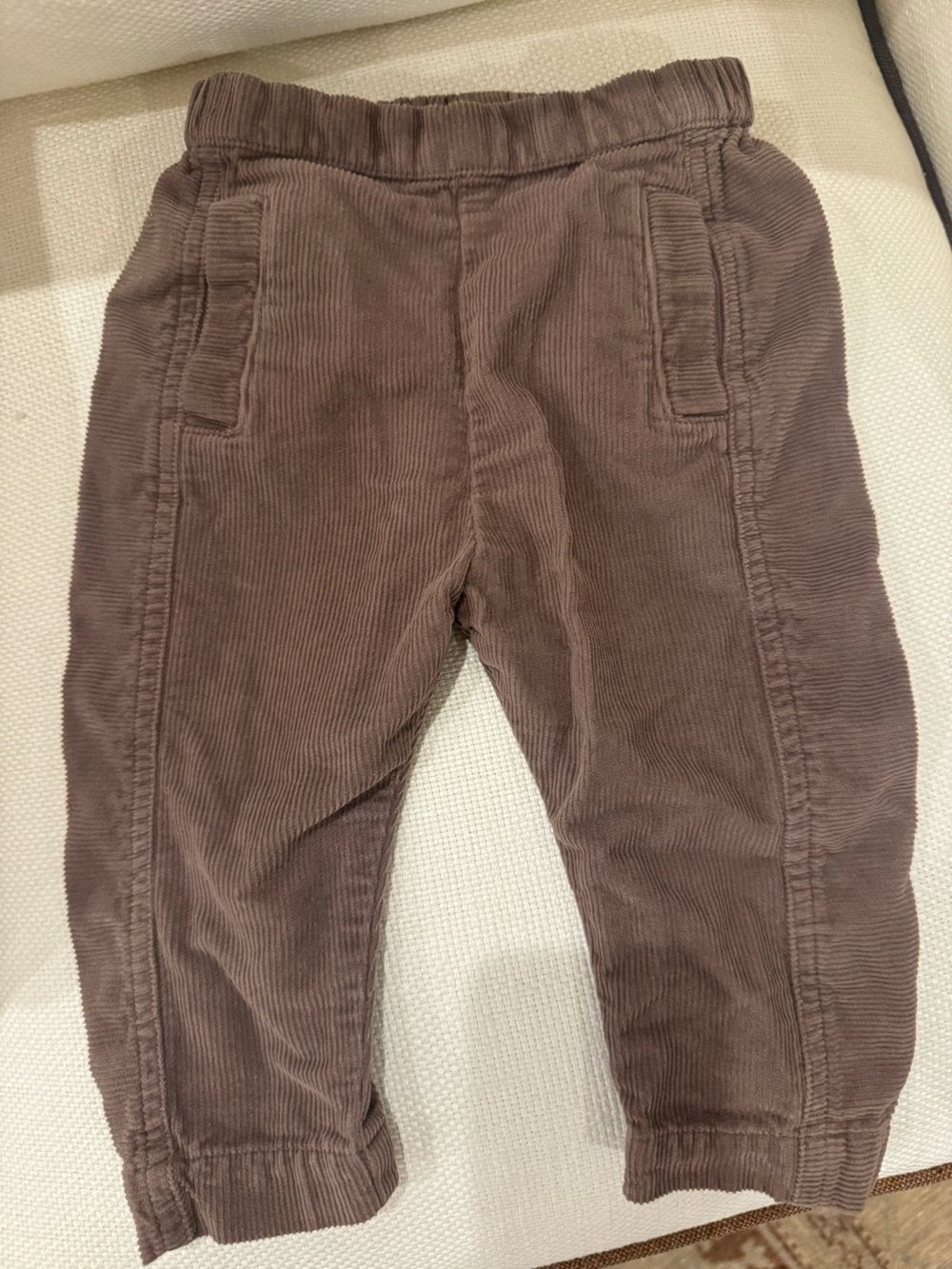 Pehr Corduroy Pull-On Pants, Portobello, 12-18 mo
